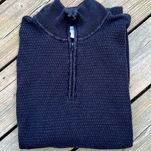 Calvin Klein quarter zip sweater L